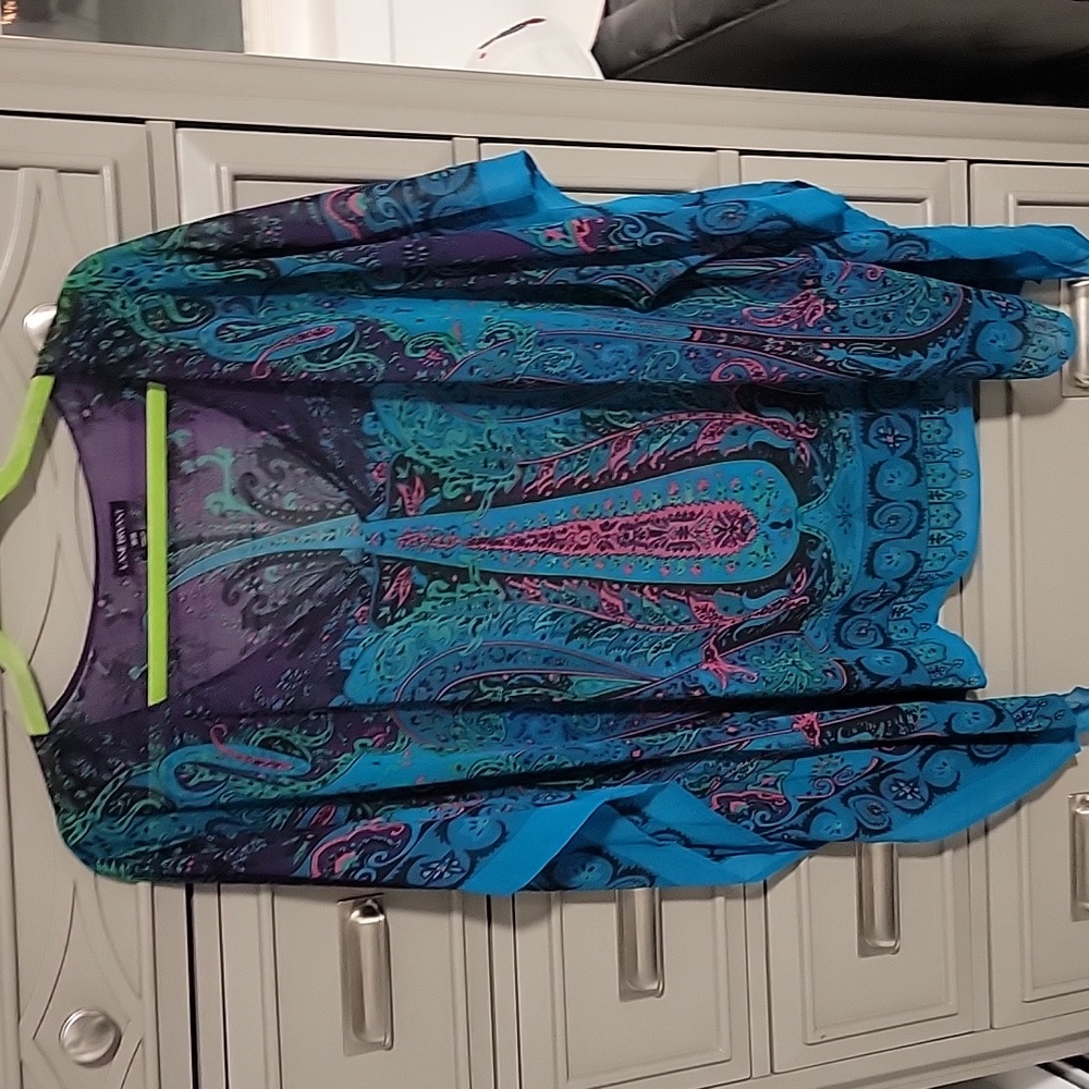 Lane Bryant Drama blouse  18/20